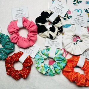 Half Dozen (6 pieces) Hair Scrunchies